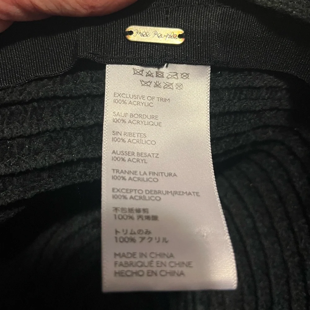 Free People wide brim hat - Picture 4 of 4
